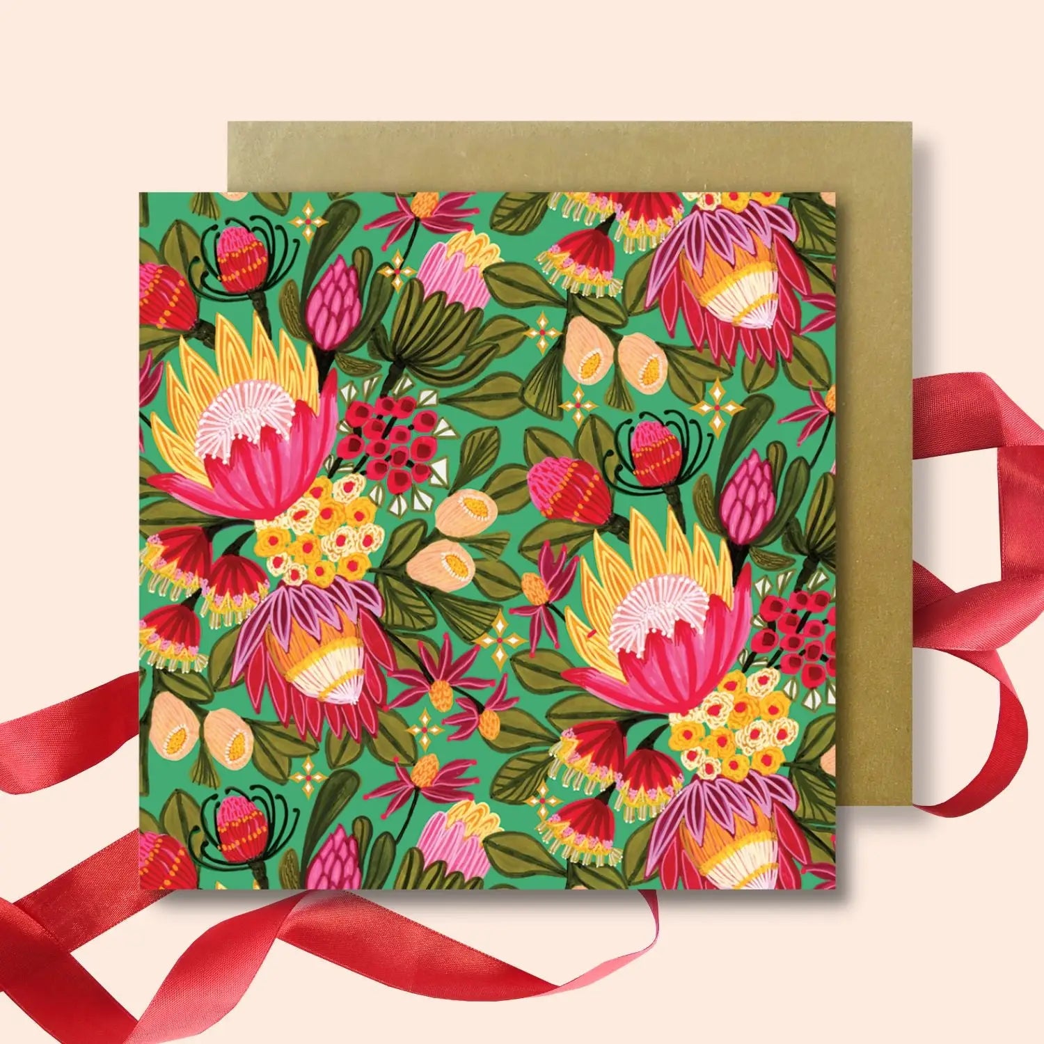 Set of 4 Greeting Cards – Foxglove Fantasy  Kirsten Katz