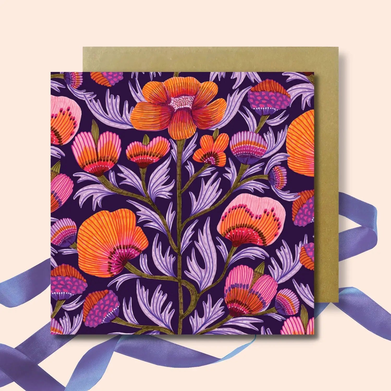Set of 4 Greeting Cards – Foxglove Fantasy  Kirsten Katz