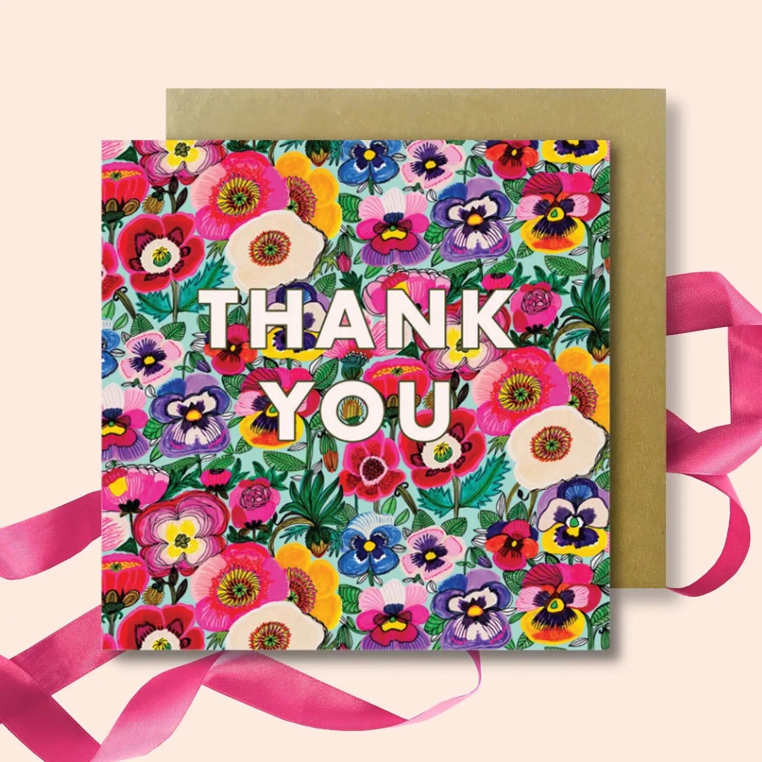 Set of 4 Greeting Cards – Love & Thank You  Kirsten Katz