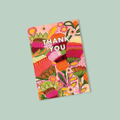 Thank You Card – Wild Blooms Native Flowers  Kirsten Katz
