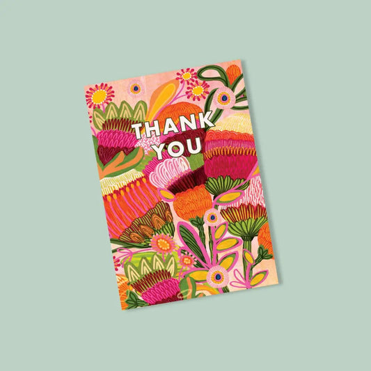 Thank You Card – Wild Blooms Native Flowers  Kirsten Katz
