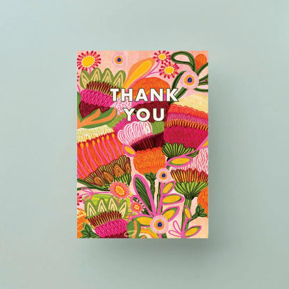Thank You Card – Wild Blooms Native Flowers  Kirsten Katz