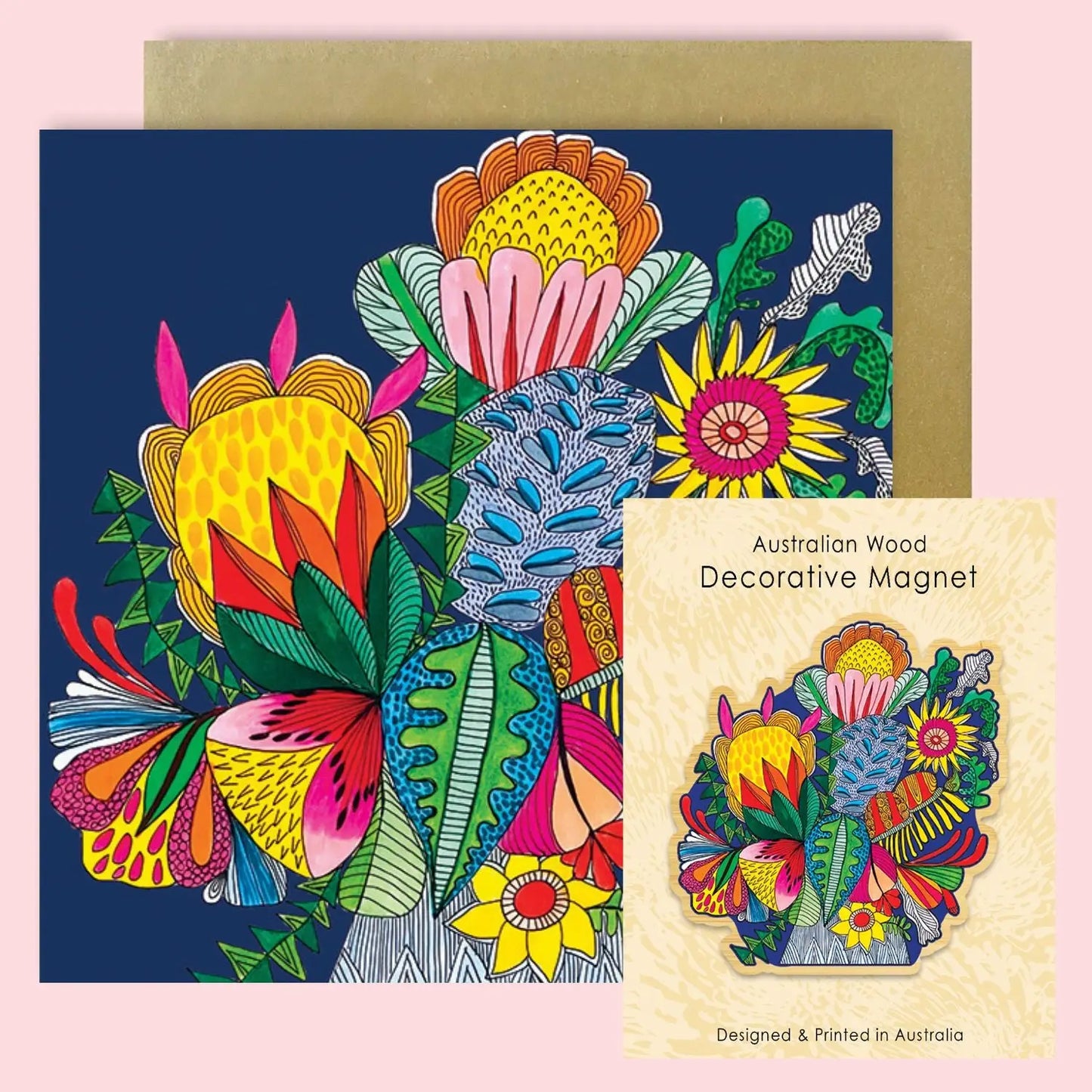 Wild Things Magnet & Card Set  Kirsten Katz