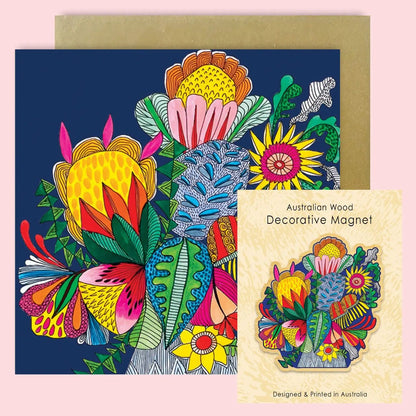 Wild Things Magnet & Card Set  Kirsten Katz