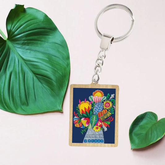 Wild Things Wooden Keyring  Kirsten Katz
