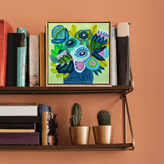 Cool Garden Cuttings – Mini Original Painting | Botanical Collection