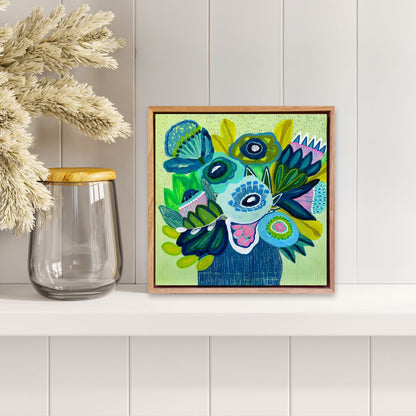 Cool Garden Cuttings – Mini Original Painting | Botanical Collection