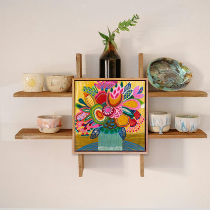 Joyful Blooming – Original Painting | Botanical Collection