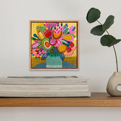 Joyful Blooming – Original Painting | Botanical Collection