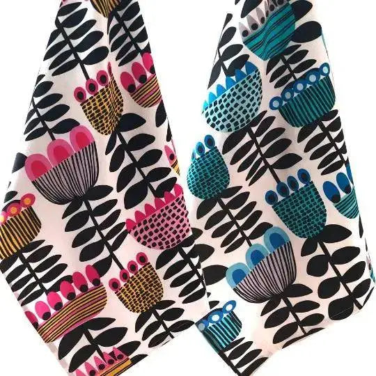 7-Day Tea Towel Set – Mid-Century Pop Edition  Kirsten Katz