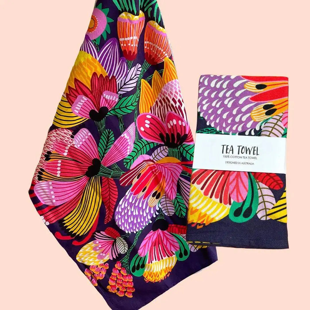 7-Day Tea Towel Set – Mid-Century Pop Edition  Kirsten Katz