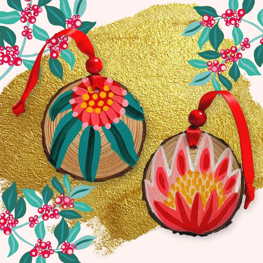 Handpainted Christmas Ornament Kirsten Katz