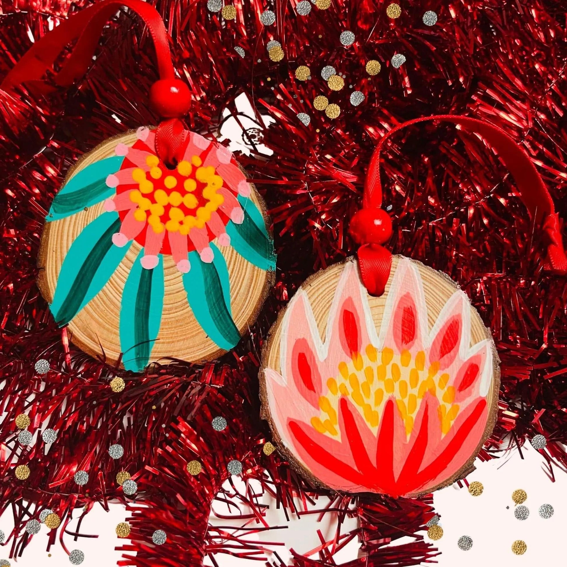 Handpainted Christmas Ornament Kirsten Katz