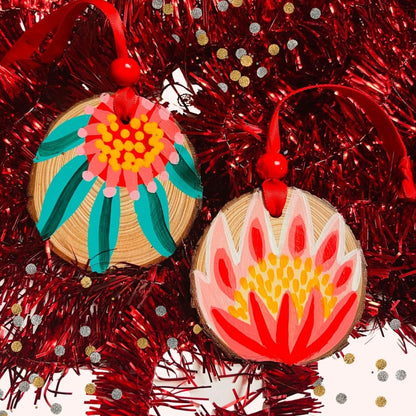 Handpainted Christmas Ornament Kirsten Katz
