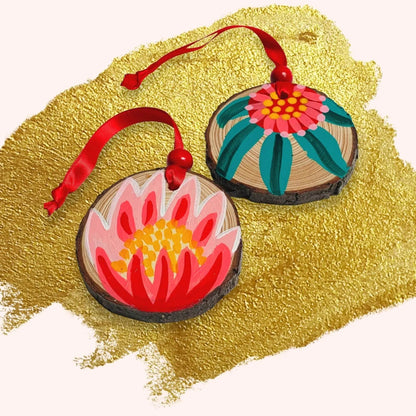 Handpainted Christmas Ornament Kirsten Katz