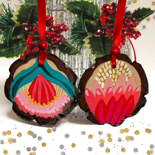Christmas Ornament Handpainted Kirsten Katz