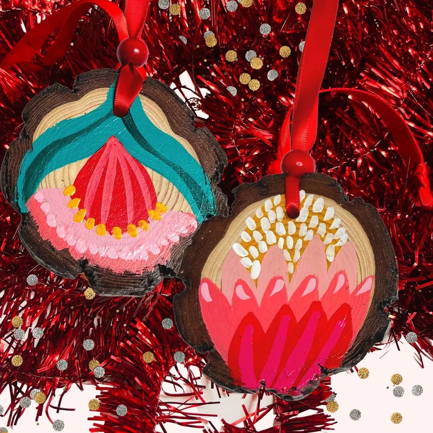 Christmas Ornament Handpainted Kirsten Katz
