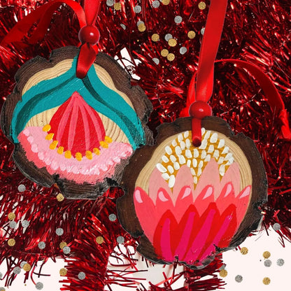 Christmas Ornament Handpainted Kirsten Katz