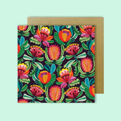 Australiana Botanica Set of 4 Cards Kirsten Katz