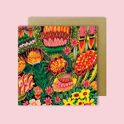 Australiana Botanica Set of 4 Cards Kirsten Katz