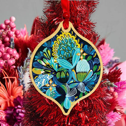 Azure Natives Christmas Bauble Kirsten Katz