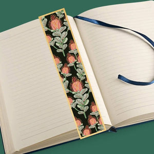 Banksia Flowers Australian Wooden Bookmark - Kirsten Katz