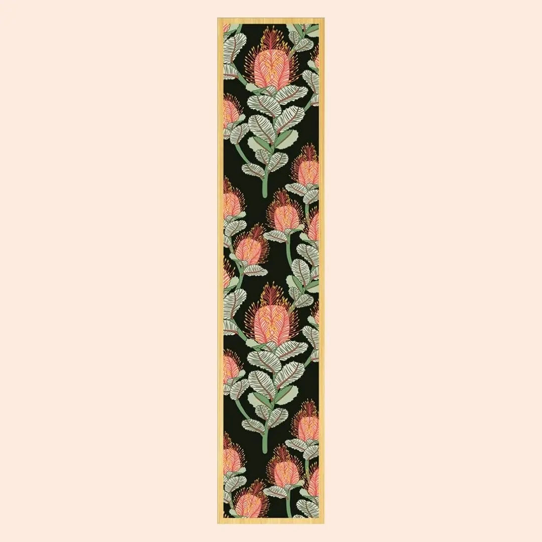 Banksia Flowers Australian Wooden Bookmark - Kirsten Katz