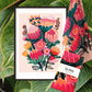 Bouquet of Oz Botanical Wall Art Gift Set Kirsten Katz
