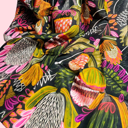 Bush Banksia Silk Scarf Kirsten Katz