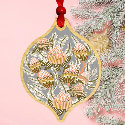Bush Proteas Christmas Bauble Kirsten Katz