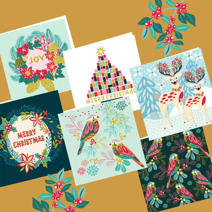 Christmas Joy Card Set Kirsten Katz
