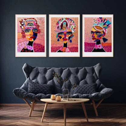 Empress Princess Wall Art Set Kirsten Katz