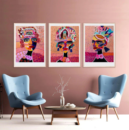 Empress Princess Wall Art Set Kirsten Katz