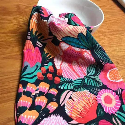 Flowers of Oz Designer Tea Towel Kirsten Katz