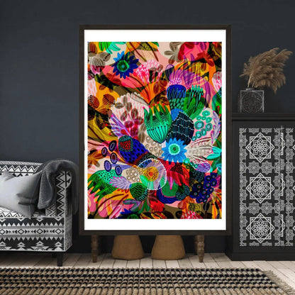 Garden of Eden Abstract Wall Art Print Kirsten Katz