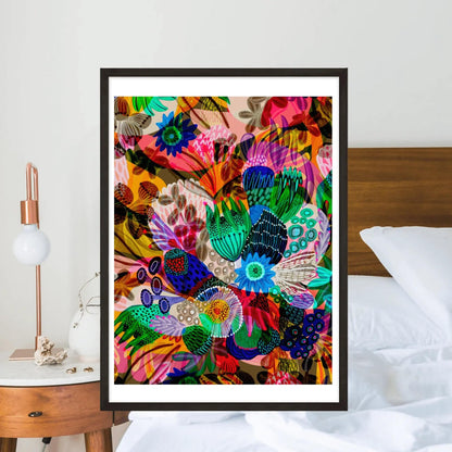 Garden of Eden Abstract Wall Art Print Kirsten Katz