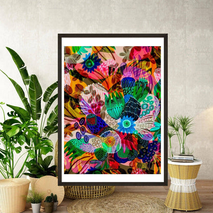 Garden of Eden Abstract Wall Art Print Kirsten Katz