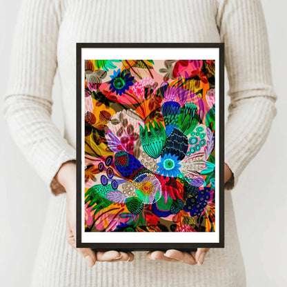 Garden of Eden Abstract Wall Art Print Kirsten Katz