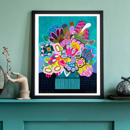 Modern Botanical Wall Art Print - Botanica Stupenda - Kirsten Katz