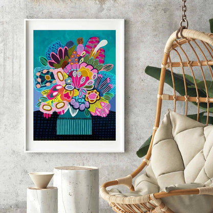 Modern Botanical Wall Art Print - Botanica Stupenda - Kirsten Katz