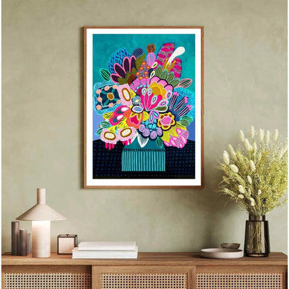 Modern Botanical Wall Art Print - Botanica Stupenda - Kirsten Katz