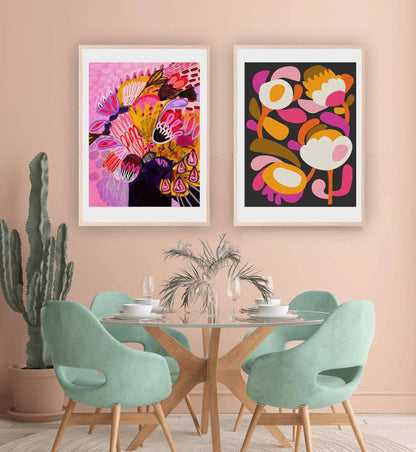 Modern Mixed Media Wall Art Prints Kirsten Katz