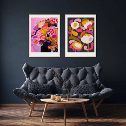 Modern Mixed Media Wall Art Prints Kirsten Katz