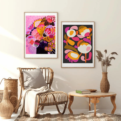 Modern Mixed Media Wall Art Prints Kirsten Katz