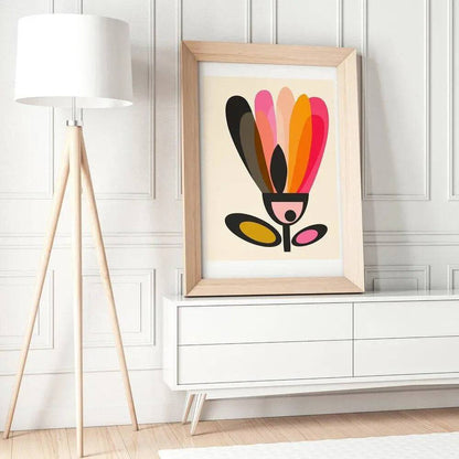 Modern Tulip Wall Art Print - Kirsten Katz
