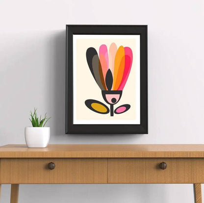 Modern Tulip Wall Art Print - Kirsten Katz