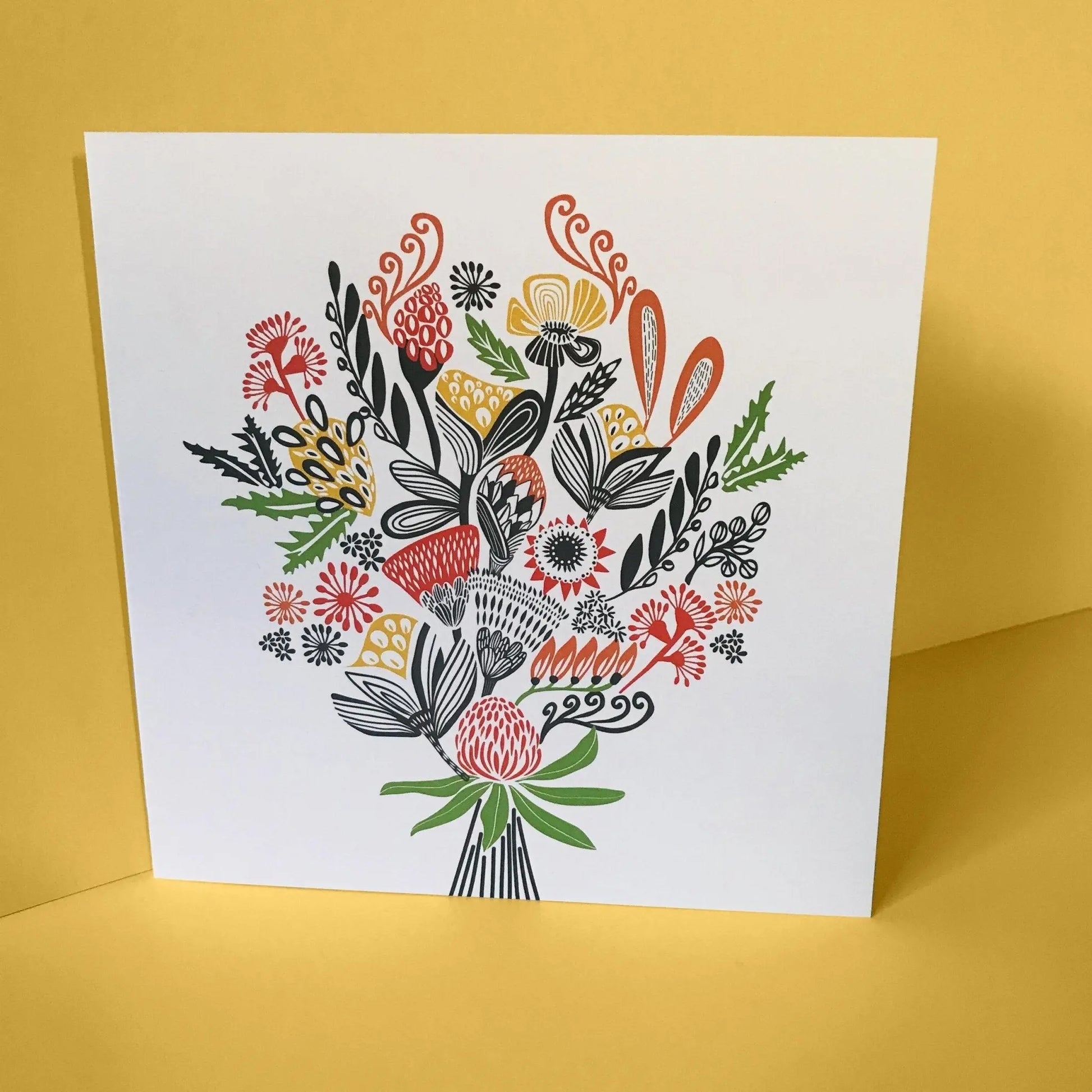 Native Flowers Card Set Kirsten Katz