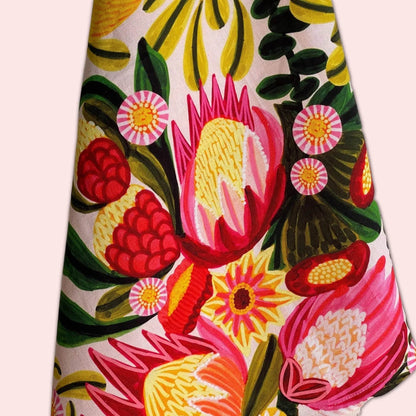 Protea Flora Tea Towel Set Kirsten Katz