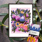 Protea Magnifica Botanical Wall Art Gift Set Kirsten Katz
