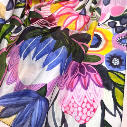 Protea Magnifica Silk Scarf Kirsten Katz